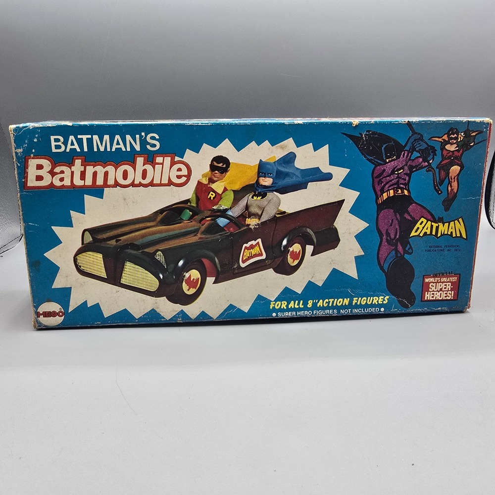 Vintage 1974 Mego Batman Batmobile  Item 1325 DC Super Heroes BOX Only